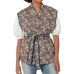 BLANK NYC Quilted In Bloom Wrap Belted Jacket Vest Size M New w Tag MSRP $98 SOO Photo 9