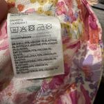 H&M  Women's Small Pink Floral Crop Top  Vacation Cruise Beach Tropical‎ Summer Photo 4