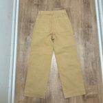 Madewell  | The Perfect Vintage Wide Leg Khaki Tan Crop Pants, Desert Dune, 24 Photo 4