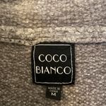 Coco Bianca Sweater size M excellent condition color gray with silver Size M Photo 1