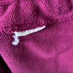 Puma sz L fuchsia pink diagonal zip sweat coat Photo 5