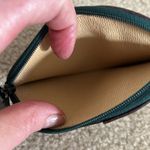 Furla  Green/Brown Patent Leather Acorn Change Purse Photo 3