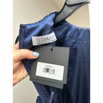 Mac Duggal NEW NWT  Ieena Bejeweled Neckline Pleated Chiffon Gown Navy size 6 Photo 6