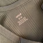 Aerie Army green, one shoulder midi dress Photo 1