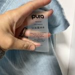 Pura Cashmere Crewneck light blue 100% cashmere sweater size XS Photo 3