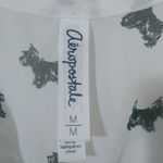 Aeropostale  M Scotty Dogs Black White Tank Top Photo 4