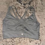 gray workout bra Photo 1