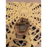 Cameo Vintage Signed PERI blue and white brooch/pendant. Gold Tone Photo 5