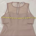 EXPRESS Sheer Pieced Mini Dress Photo 13