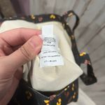 Madewell Black Floral Insider 100% Cotton Tote Reusable Bag Photo 5