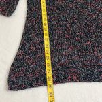 Como Black  Women’s Long Loose Knit Sweater Size Small Photo 7