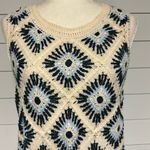 Kings Road Granny Square Crochet Sleeveless Shift Dress Blue Size undefined Photo 1