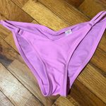 Purple V Cut Bathing Suit Bottoms Photo 0