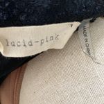 Black dress|sleeveless, fully lined. Full zip back. Raw neckline and bottom hem. Size L Photo 5