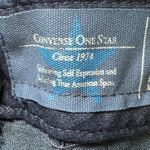 Converse One Star Denim Skirt Womens 8 Blue Jean Dark Wash A Line Mini Boho Size 28 Photo 12