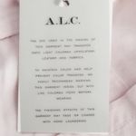 ALC Frank A.L.C. Coburn Tapered Paperbag Waist Pants, Pink, High waist, Belted Size 12 NWT Photo 7