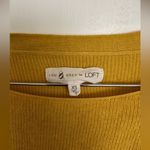 Lou & grey  From LOFT Knit Sweater Mustard Color Lightweight Photo 1