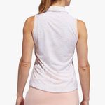 Adidas NWOT  ULTIMATE PRINT SLEEVELESS POLO size small Photo 1