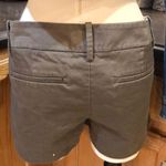 Mossimo stretch khaki dark tan taupe short shorts size‎ 6 Green Photo 0