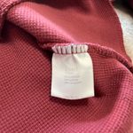 Brandy Melville  John GALT Burgundy Pullover Thermal Shirt One Size EUC Photo 3