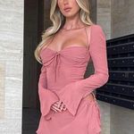 House Of CB Baby Pink Mini Dress S Photo 1