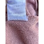 GUC IJOAH Dusty Pink Zip Up Jacket Crisscross Lacing Large Photo 7