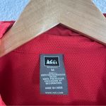 REI Button Up Hiking Outdoors Shirt Size Medium Red Photo 3
