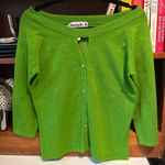 Joseph  A Vibrant Green Knit Top Photo 0