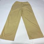 Love, Whit by Whit Beige Pleated Trousers Size 8 Yellow Photo 4