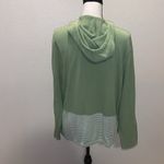 Christopher & Banks CJ Banks by  green full zip up hooded sweatshirt Photo 4