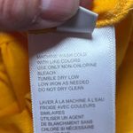 Urban Outfitters  Yellow Gold Candace Babydoll Top Large Cotton Keyhole‎ Opening Photo 4