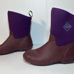 MUCK Boot Company purple waterproof rain Muckster II mid boots women size 6 Photo 0