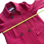 Gerard Darel Wool Double-Breasted Peacoat Red Pink Sz 42FR 10US Photo 12