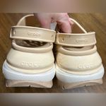 Crocs  Womens Size 9 Mega Crush Clog Shiitake Beige Platform Shoes Photo 3