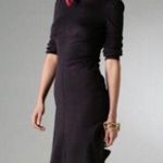 Diane Von Furstenberg Dark Green Long Sleeve Dress Photo 1