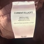 Current/Elliott  Deep Red Pants Size 26 Women’s Zip Pocket Cropped The Encode Photo 6