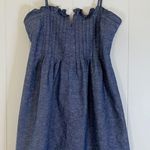 Madewell Pintuck Chambray Dress 6 Photo 0