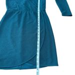 Speechless  Hunter Green Glitter Long Sleeve Wrap Dress Party Cocktail‎ Medium Photo 6