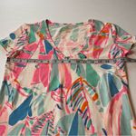 Lilly Pulitzer Small Pink Short Sleeve Shirt Sailboat Nautical Coastal Top *FLAW Photo 4