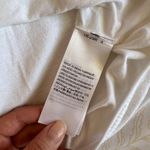 Calvin Klein Jeans White Cropped Short Sleeve T-Shirt With Logo Size Small Photo 6