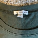 James Perse  Olive Green Lightweight 100% Cotton Sweatshirt, Size 3 (large), EUC Photo 4