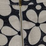 Julie Brown NY Skirt Mini size Large Navy Ivory Gold NWT Photo 7