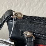 wilson's leather Wilson Leather: Mundi Black Floral Wristlet- flaws Photo 4