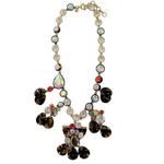 J.Crew Vintage  Paillette Brûlée Crystal Tortoise Statement Necklace Photo 2
