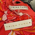 Trina Turk 💕💕 Milian Halter Maxi Dress ~ Multi-Color Floral Print Large L NWT Photo 9