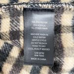 Joie  Plaid Brushed Flannel Jacket Shacket Black & Tan Plaid Check Size Large Photo 8