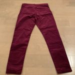 Banana Republic COPY - COPY - BNWT purple velvet high rise skinny ankle pant si… Photo 1