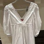 Staud Long Sleeve Maxi Dress White Photo 1