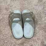 ZARA  Transparent Buckle Slide Sandals Photo 3