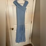 Line and Dot NEW  Rowan Sweater Dress in Powder Blue Photo 4
